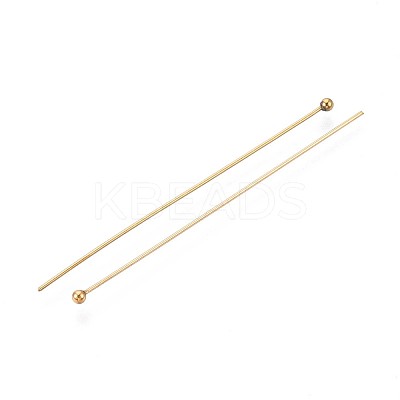 304 Stainless Steel Head Pins STAS-T065-50mm-20G-1