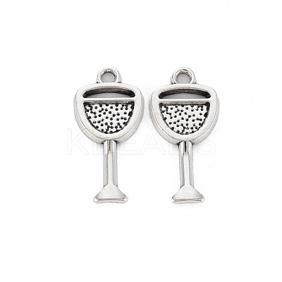 Tibetan Style Alloy Pendants TIBEP-N011-009-1
