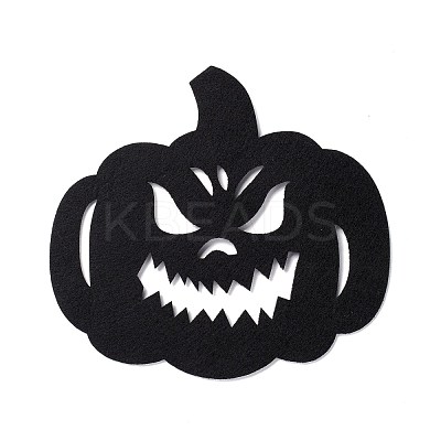 Wool Felt Pumpkin Jack-O'-Lantern Party Decorations AJEW-P101-04C-1