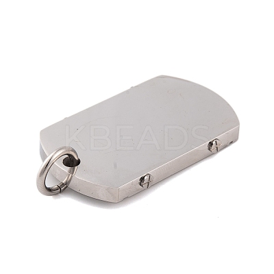 Non-Tarnish 304 Stainless Steel Pendants STAS-K283-04P-1