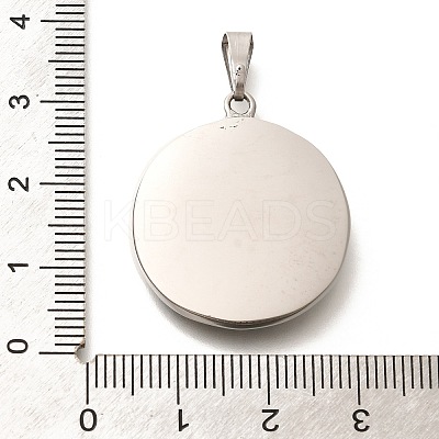 304 Stainless Steel Pendants STAS-Z110-22AS-1