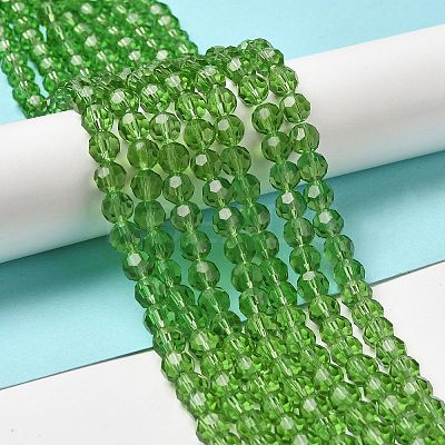 Transparent Glass Beads X-EGLA-A035-T8mm-D11-1