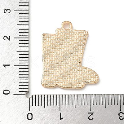 Thanksgiving Day Alloy Pendants LS-ENAM-R007-01G-02-1