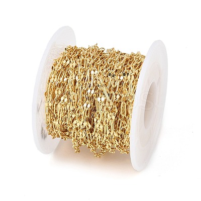 Brass Dapped Chains CHC-P017-05G-1