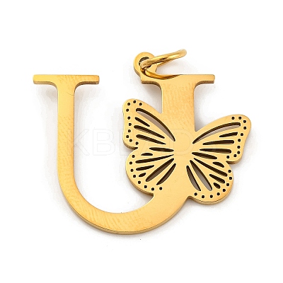 Ion Plating(IP) 201 Stainless Steel Pendants STAS-N103-184G-U-1