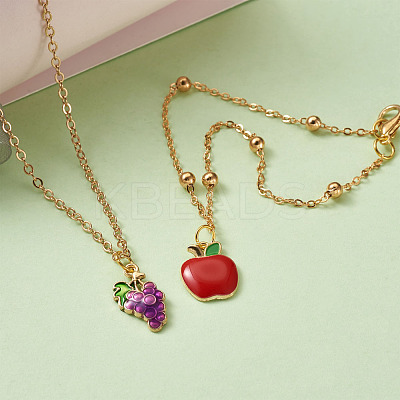 Alloy Enamel Pendants ENAM-CD0001-06-1