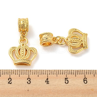 Tibetan Style Alloy European Dangle Charms PALLOY-F199-37G-1