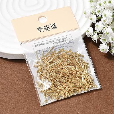 SHEGRACE Brass Ball Head Pins XGR0086G-28G-1