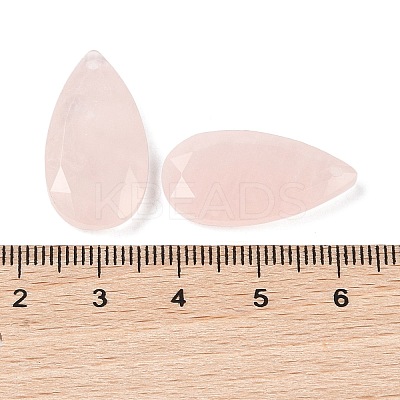 Natural Rose Quartz Pendants G-M440-01E-1