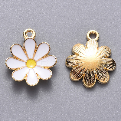 Alloy Enamel Pendants X-ENAM-S121-116B-1