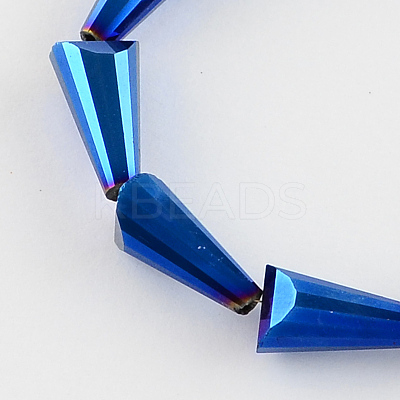 Electroplate Glass Beads LS-EGLA-R079-18x10mm-01-1