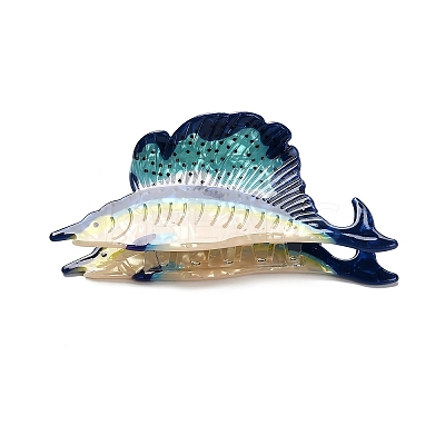 Ocean Themes Acrylic Claw Hair Clips PHAR-P012-A04-1