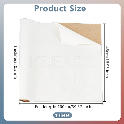 1Pc Rectangle Linen Fabric DIY-OC0012-84A-1