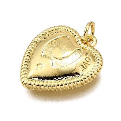 Brass Pendants KK-K401-01B-G-1