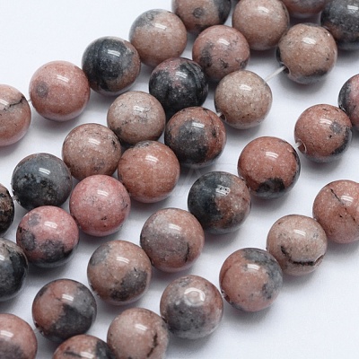 Natural Gemstone Beads Strands G-K274-01-8mm-1