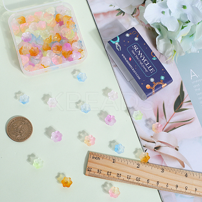 120Pcs 6 Colors Electroplate Glass Beads EGLA-SC0001-14-1