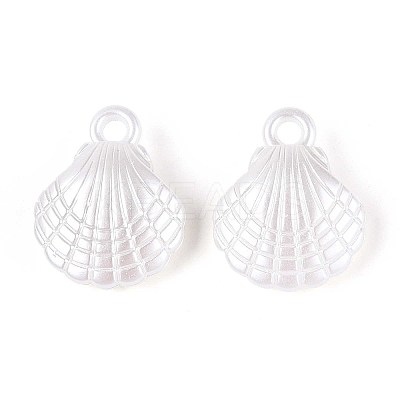 ABS Plastic Imitation Pearl Pendants KY-T041-03-1