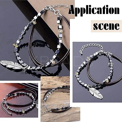 50Pcs 5 Style 304 Stainless Steel Beads STAS-UN0025-20-1