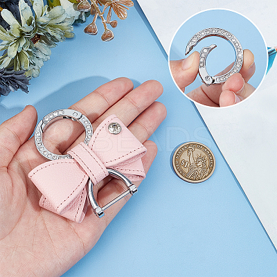 Imitation Leather Keychains AJEW-WH20020-138C-1