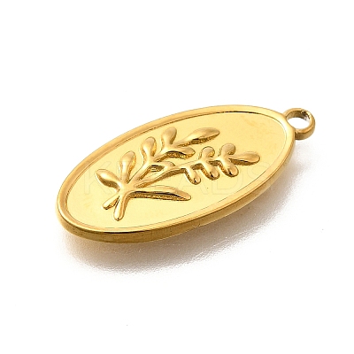 304 Stainless Steel Pendants STAS-E545-02G-1