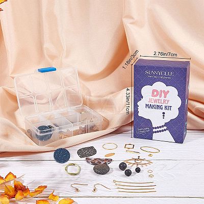 DIY Earring Making Kits DIY-SC0012-32-1