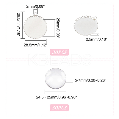 DIY Pendant Making Kits DIY-UN0004-21-1