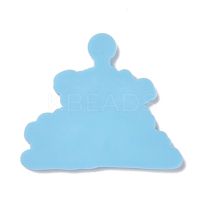 Castle with Ghost Pendant Silicone Molds LS-DIY-F109-06-1