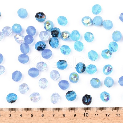 Fire-Polished Czech Glass Beads LAMP-O017-151-BM10-1