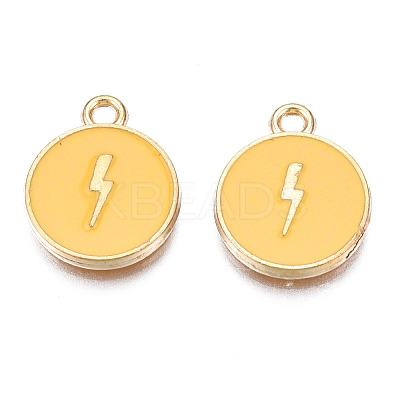 Alloy Enamel Pendants ENAM-N054-89G-1