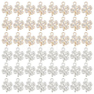 60Pcs 2 Colors Alloy Pendants FIND-DC0001-84-1