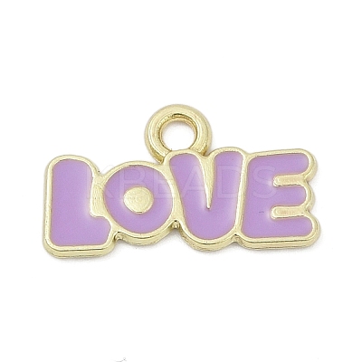 Valentine's Day Alloy Enamel Pandants PALLOY-V001-06E-1