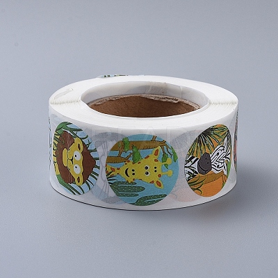 Self-Adhesive Paper Gift Tag Stickers LS-DIY-E027-A-06-1