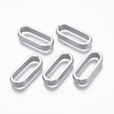 Spray Painted CCB Plastic Linking Rings CCB-R104-22-03-1