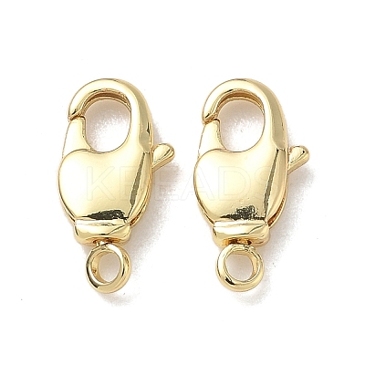 Brass Swivel Lobster Claw Clasps LS-KK-K238-39G-M-1