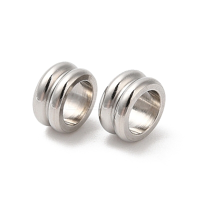 Non-Tarnish 304 Stainless Steel European Beads LS-STAS-H214-05P-1
