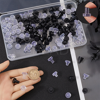144Pcs 6 Styles PVC Plastic Non-slip Furniture Pads FIND-GF0007-82-1