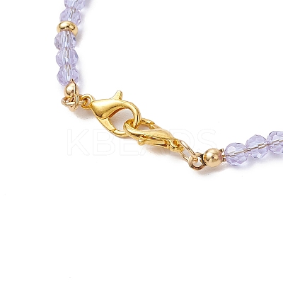 Imitation Austrian Crystal Beads Stretch Bracelets BJEW-JB11571-1