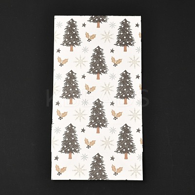 Christmas Theme Rectangle Paper Bags CARB-G006-01K-1