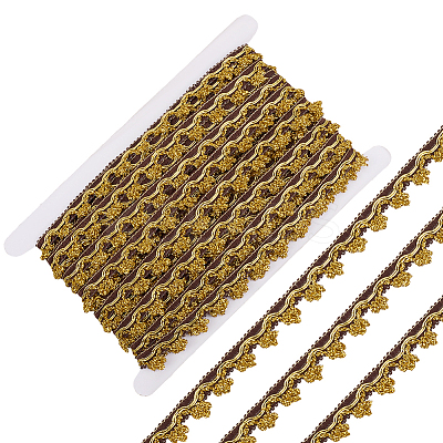 24Yards Filigree Polyester Lace Trim OCOR-GF0005-28C-1