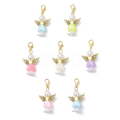 Acrylic Pendant Decorations HJEW-JM04019-02-1