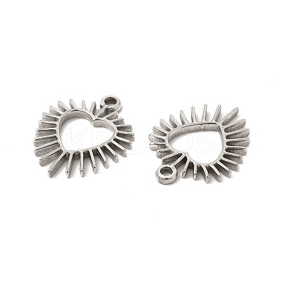 Non-Tarnish 304 Stainless Steel Pendants STAS-E182-11P-1