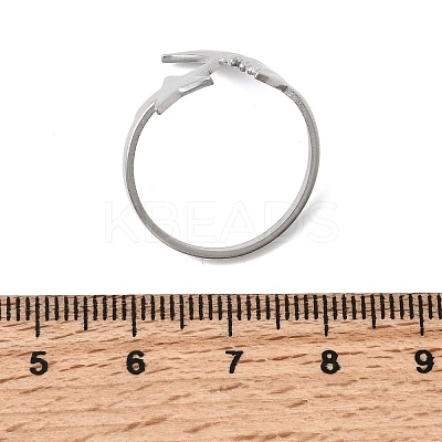 304 Stainless Steel Cuff Open Rings RJEW-H265-03P-1