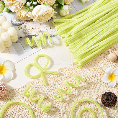 100Pcs DIY Plush Sticks FIND-SP0004-72B-1
