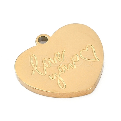 304 Stainless Steel Charms STAS-I325-136C-G-1
