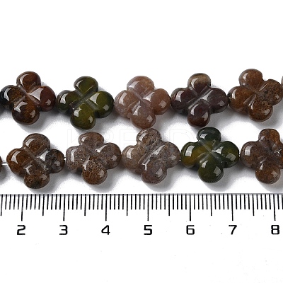 Natural Indian Agate Beads Strands G-M418-D09-01-1