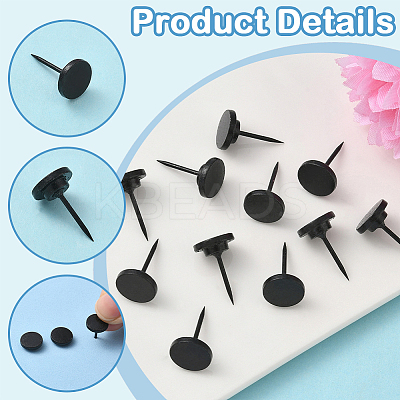 30Pcs Zinc Alloy Drawing Pins FIND-WH20033-036EB-1