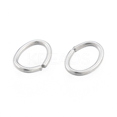 Non-Tarnish 304 Stainless Steel Open Jump Rings X-STAS-N092-172A-01P-1