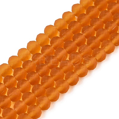 Transparent Glass Beads Strands EGLA-A044-T4mm-MD04-1