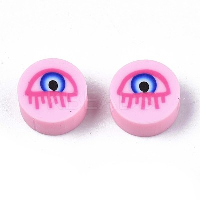 Handmade Polymer Clay Beads X-CLAY-N007-004-08-1
