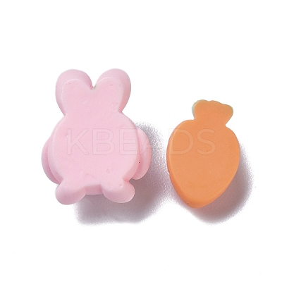 Opaque Resin Cabochons RESI-K012-11-1